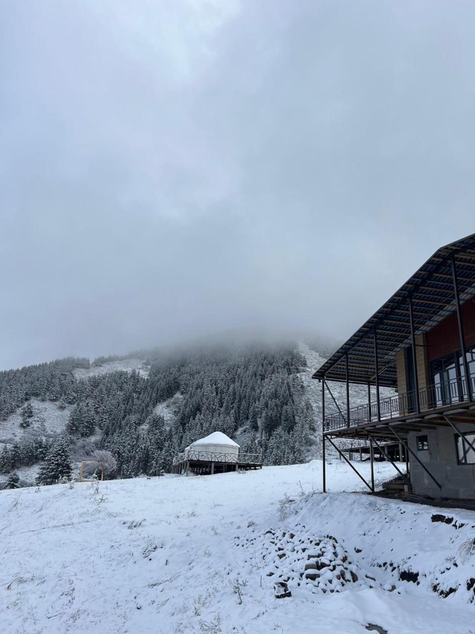 Hotel Ethno Complex Ala Kuch Kaindy Exterior foto